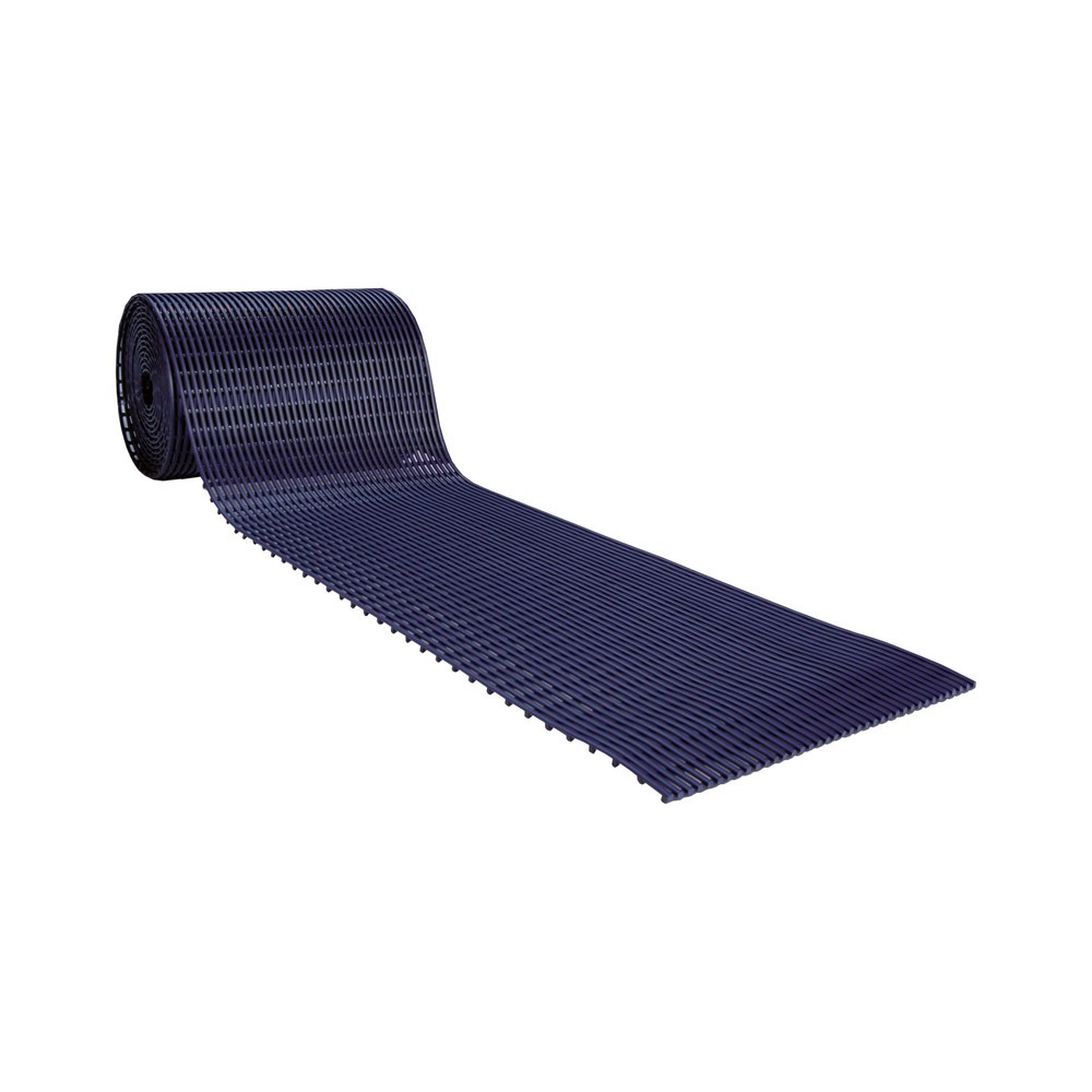 Číslo obrázku produktu 1: Síťová rohož Heronrib 2000 Flex, PVC, řezaná na míru/bm x 500 mm, modrá
