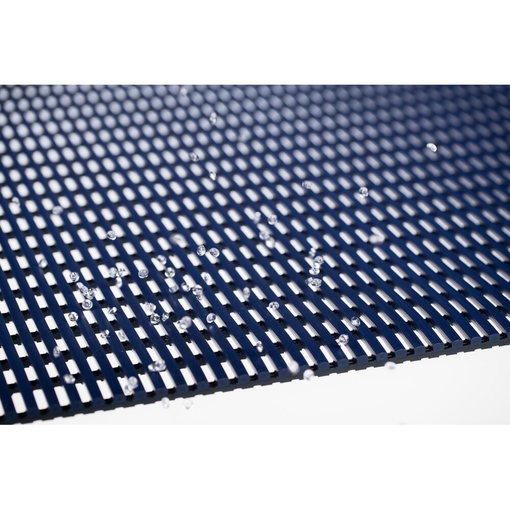 Číslo obrázku produktu 6: Síťová rohož Heronrib 2000 Flex, PVC, řezaná na míru/bm x 500 mm, modrá