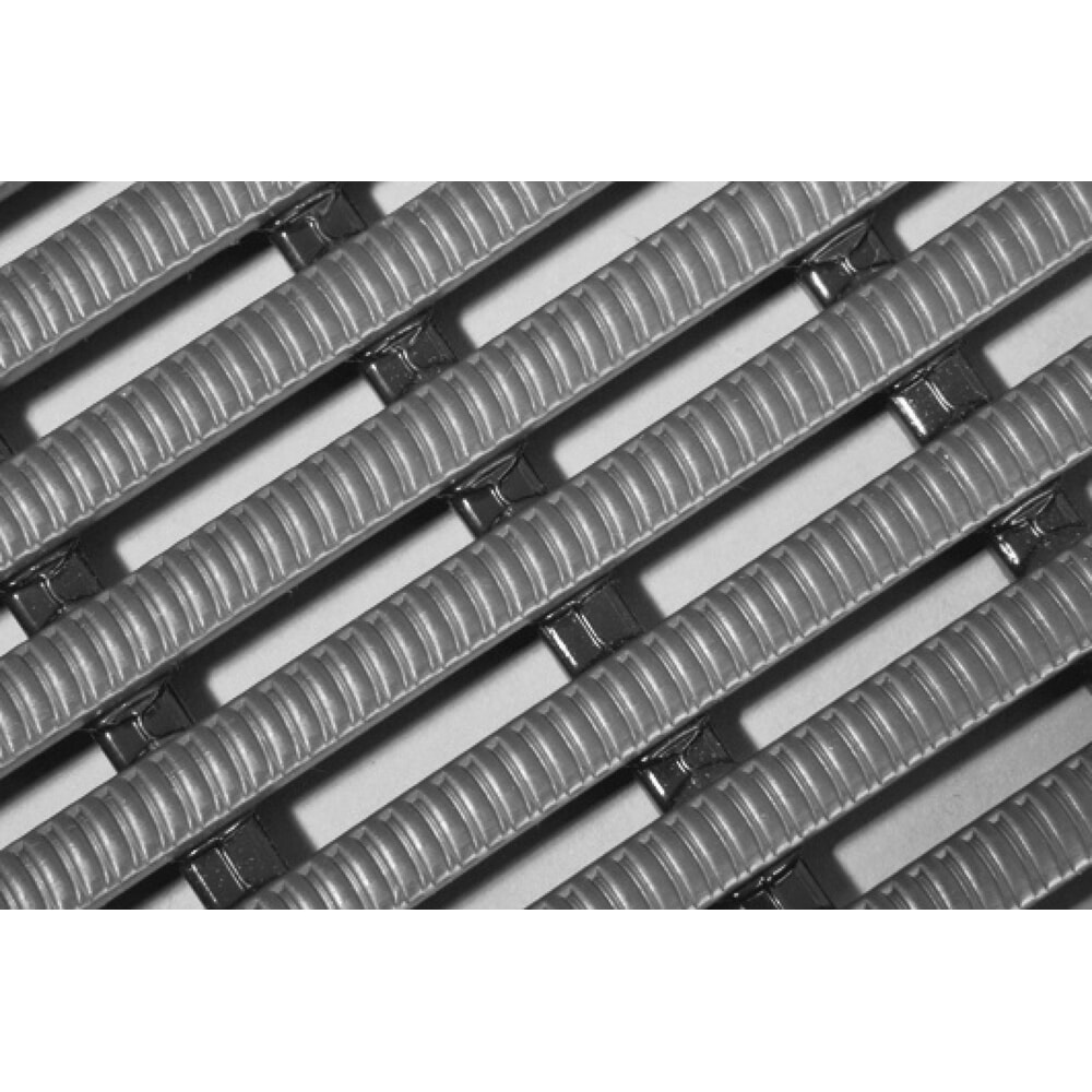 Číslo obrázku produktu 5: Síťová rohož Heronrib 2000 Flex, PVC, řezaná na míru/bm x 500 mm, šedá