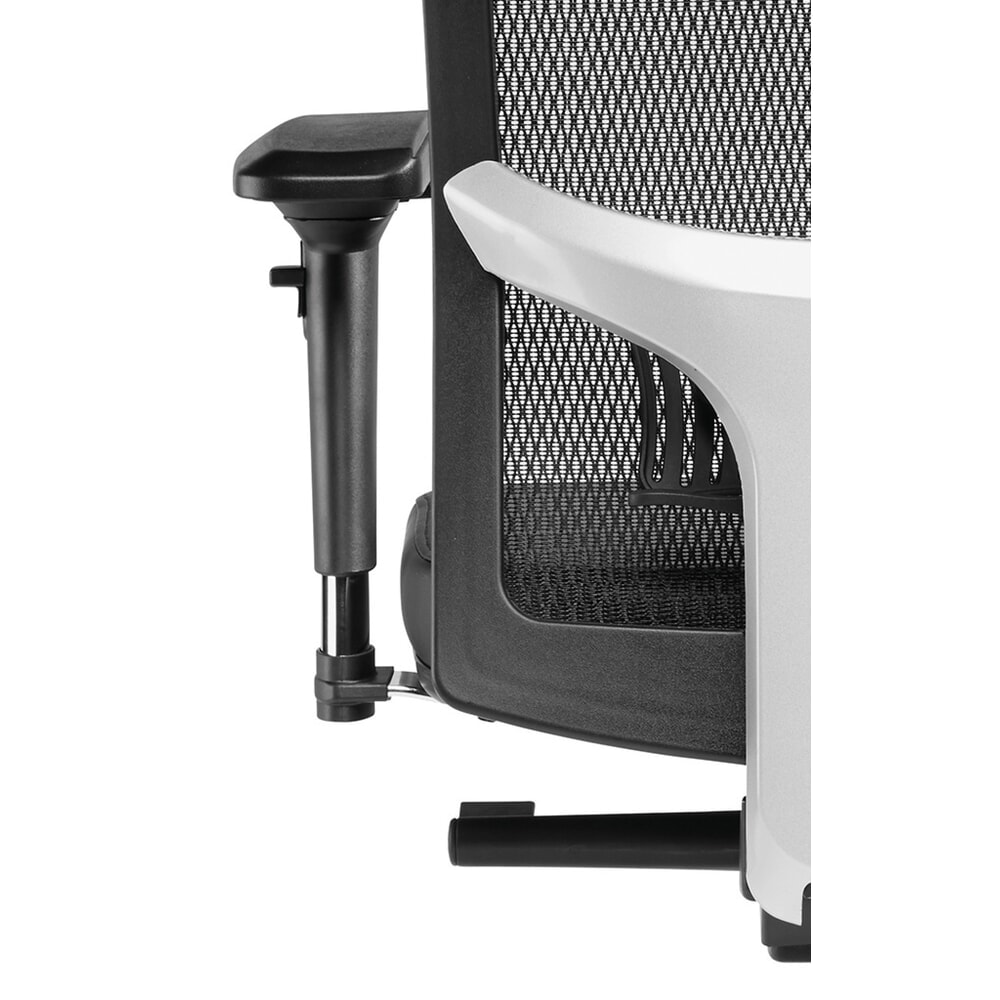 Číslo obrázku produktu 2: Kancelářská židle SITWELL STEIFENSAND Liberty, čalounění sedáku z lepené kůže, síťované opěradlo