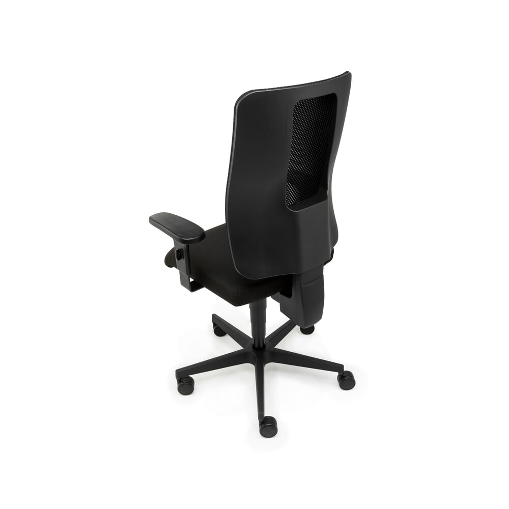 Číslo obrázku produktu 2: Kancelářská židle SITWELL STEIFENSAND, síťovina Straight Net, synchronní mechanika, výškově nastavitelná područka, síťované opěradlo