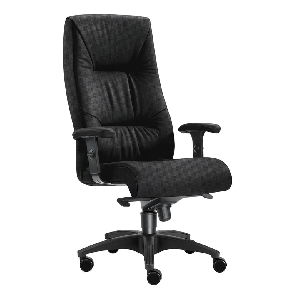 Kancelářská židle SITWELL STEIFENSAND Turbo XL, odolná, extra vysoké opěradlo, nosností 150 kg, polyester Obrázek produktu: Kancelářská židle SITWELL STEIFENSAND Turbo XL, odolná, extra vysoké opěradlo, nosností 150 kg, polyester