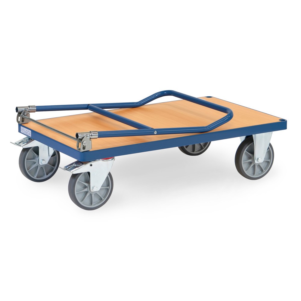 Číslo obrázku produktu 2: Vozík s platformou fetra®, skládací, nosnost 600 kg, ložná plocha ŠxH 1 000 × 600 mm