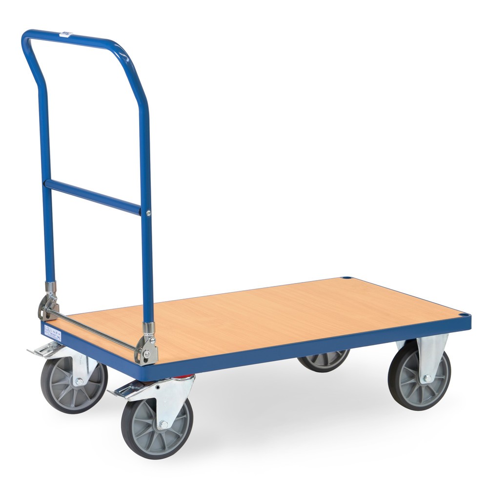 Číslo obrázku produktu 3: Vozík s platformou fetra®, skládací, nosnost 600 kg, ložná plocha ŠxH 1 000 × 600 mm