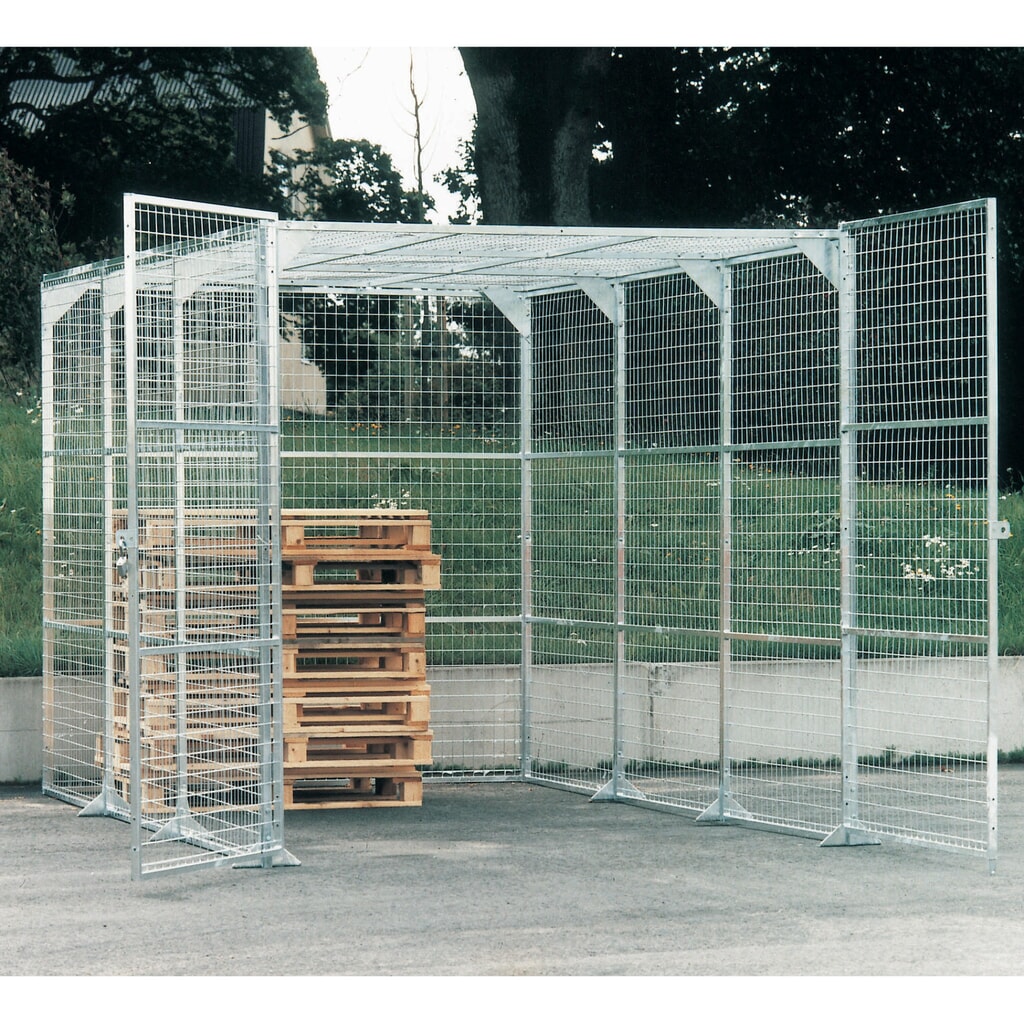 Skladovací box TROAX®, pozinkovaný
