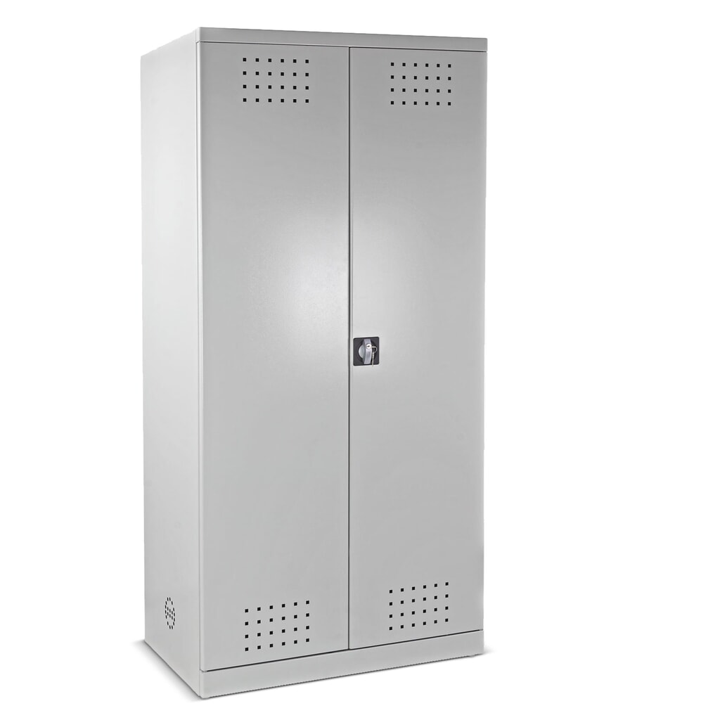 Obrázek produktu: Skříň na chemikálie a na přípravky na ochranu rostlin HEMMDAL se 4 sběrnými vanami, VxŠxH 1920 x 920 x 580 mm