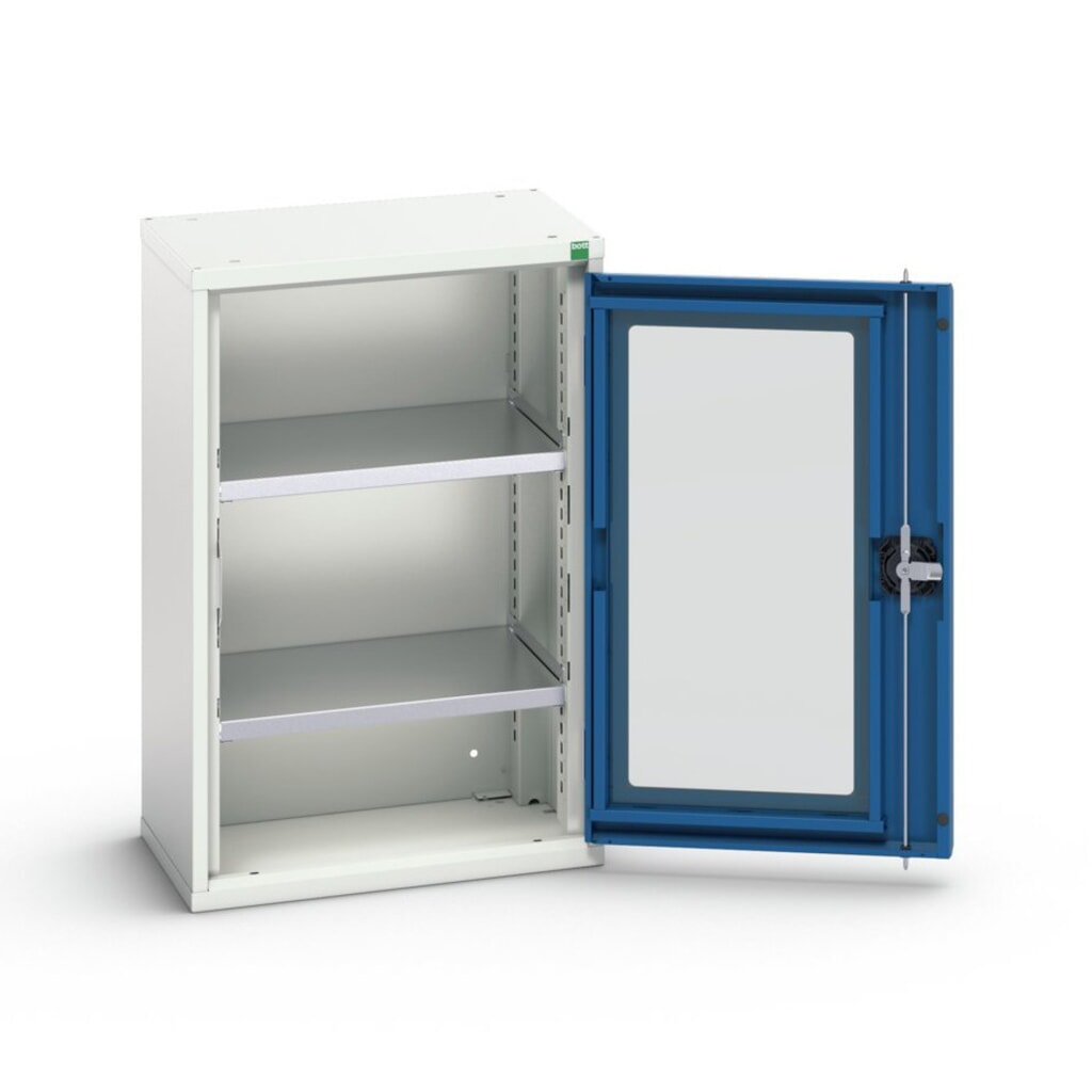 Číslo obrázku produktu 1: Manipulační skříň bott verso s průzorem, 2 ks police, ŠxHxV: 525 x 350 x 800 mm