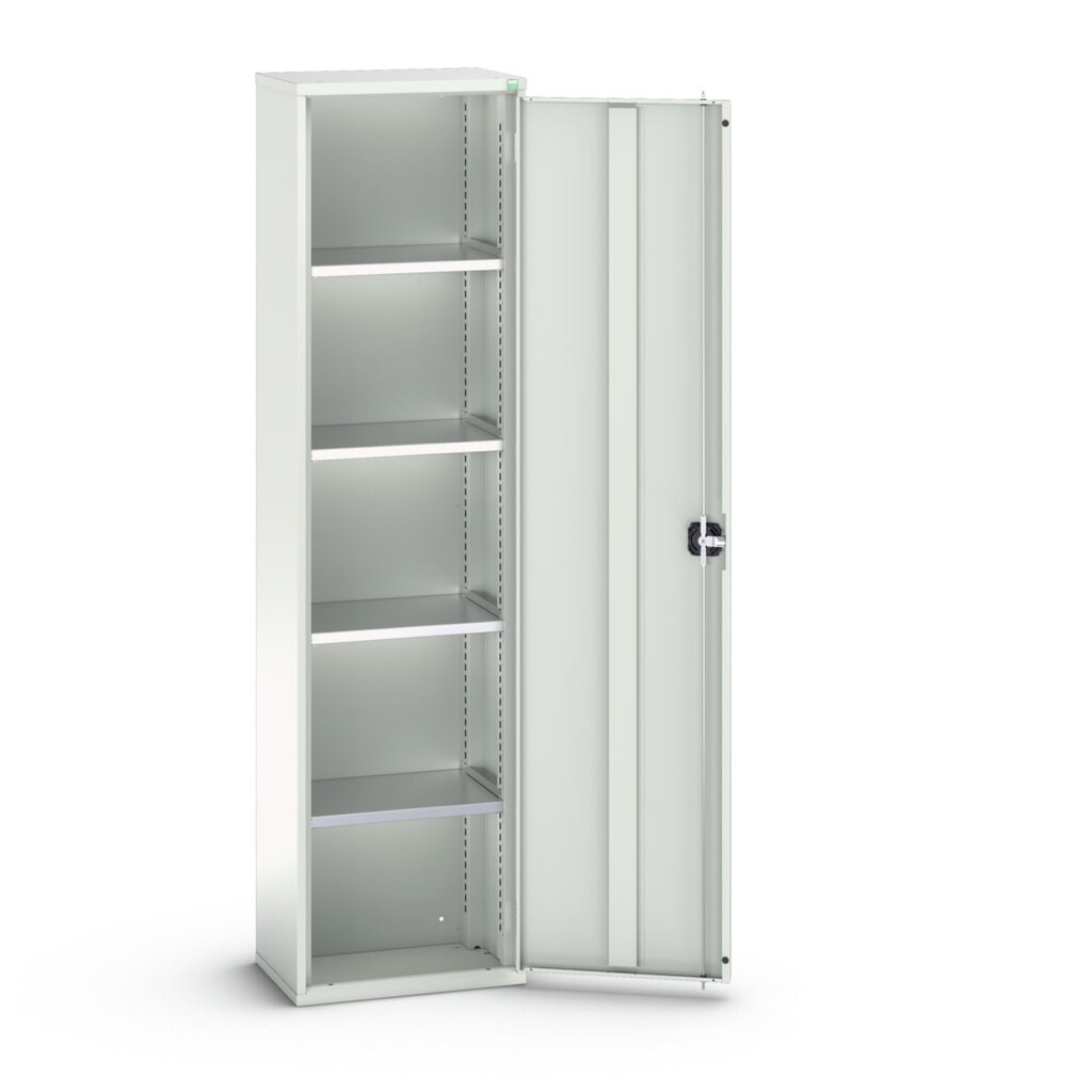 Obrázek produktu: Skříň s křídlovými dveřmi bott verso se 4 policemi, ŠxHxV: 525 x 350 x 2000 mm
