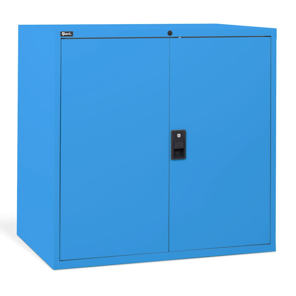 Číslo obrázku produktu 3: Skříň s křídlovými dveřmi Fami MASTER, VxŠxH 1000 x 1020 x 726 mm, světle modrá