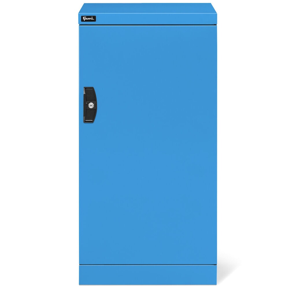 Číslo obrázku produktu 2: Skříň s křídlovými dveřmi Fami PERFOM, 1 zásuvka, VxŠxH 1000 x 512 x 555 mm, světle modrá
