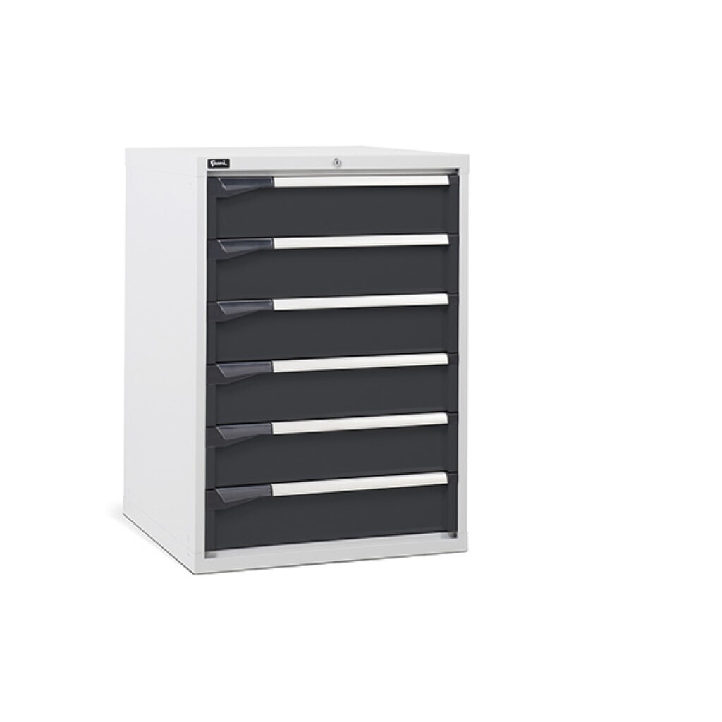 Obrázek produktu: Skříň se zásuvkami Fami MASTER, 6 zásuvek, VxŠxH 1000 x 714 x 726 mm, antracit