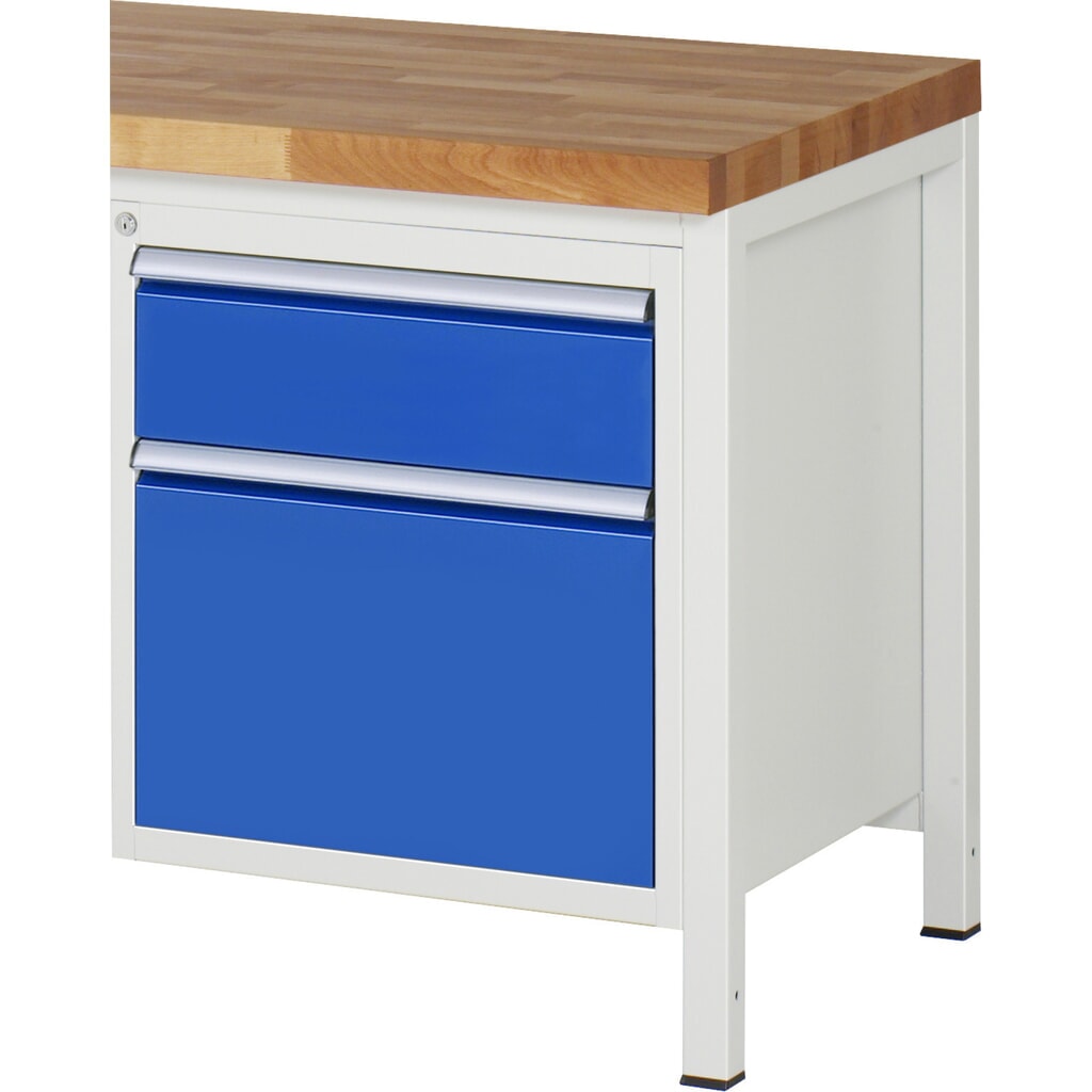 Skříň se zásuvkami RAU řady 7000, spodní kontejner, VxŠxH 620 x 580 x 650 mm