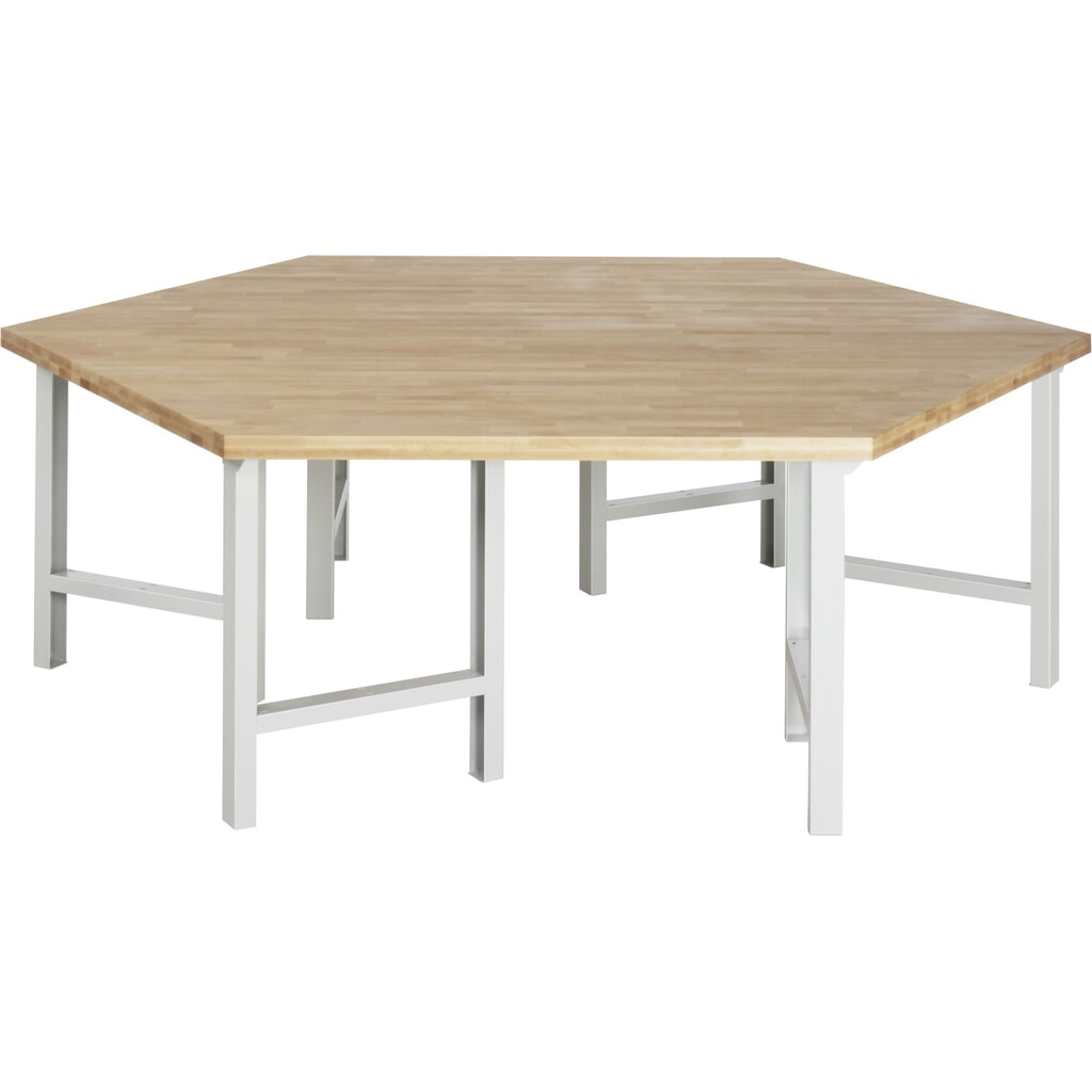 Obrázek produktu: Skupinový pracovní stůl RAU řada 4000, V×Š×H 840 × 2700 × 2340 mm