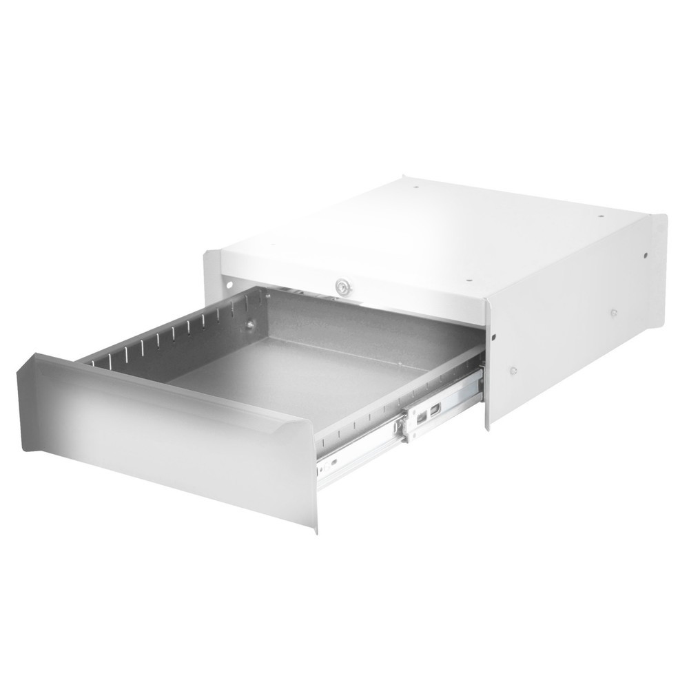 Číslo obrázku produktu 1: Spodní skříňka s 1 zásuvkou pro stůl pro systém pracoviště, VxŠxH 140 x 370 x 400 mm, okenní šedá