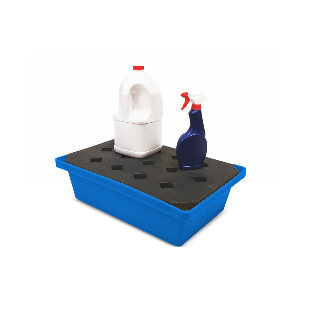 Číslo obrázku produktu 4: Steinbock® Vana na malé obaly z PE, vč. roštu PE, sběrný objem 22 l