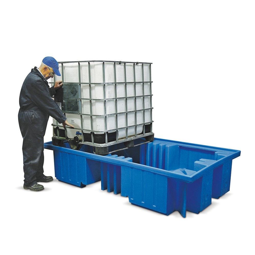 Číslo obrázku produktu 2: Steinbock® Stanice IBC z materiálu PE, vč. mřížového roštu, na 1x KTC/IBC