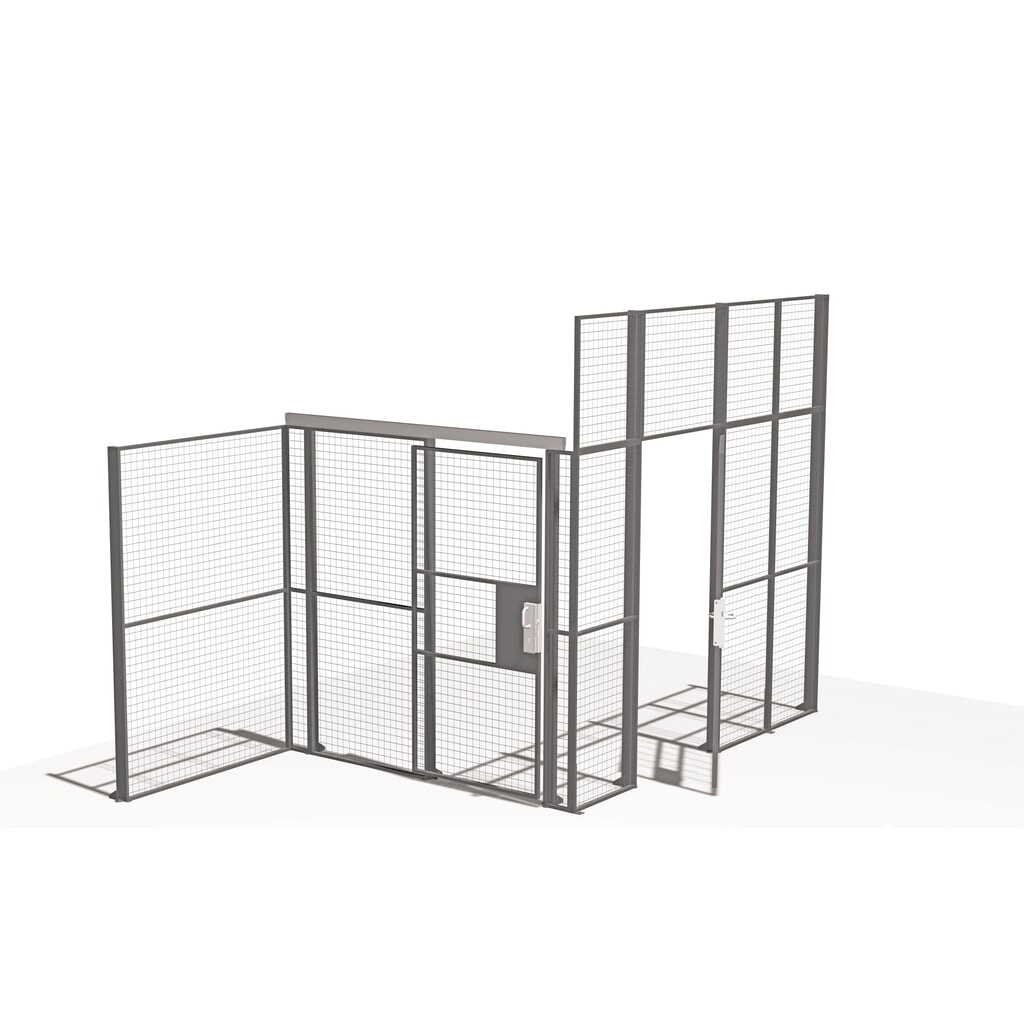 Obrázek produktu: Nástěnný prvek TROAX® Standard, VxŠ 2 200 x 1 500 mm