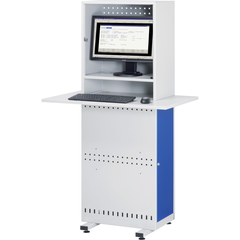 Číslo obrázku produktu 3: Stacionární stojan pro počítač RAU s krytem na monitor