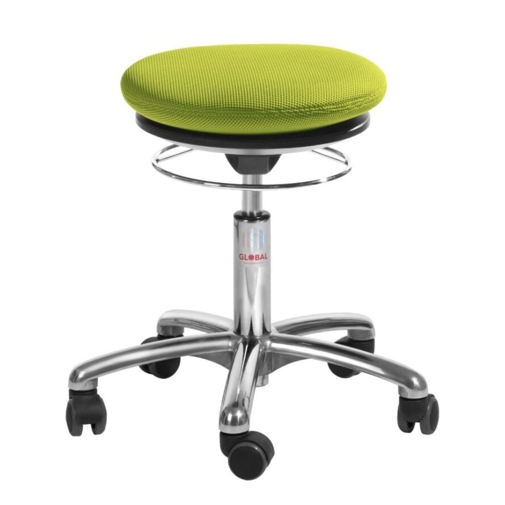 Číslo obrázku produktu 1: Stolička Global Stole A/S Pilates, látka 3D, výška sedáku 450-580 mm, zelená