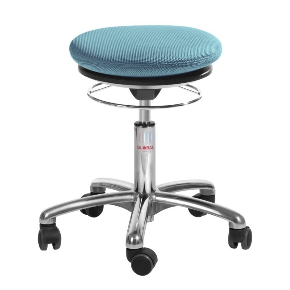 Číslo obrázku produktu 1: Stolička Global Stole A/S Pilates, látka 3D, výška sedáku 450-580 mm, světle modrá