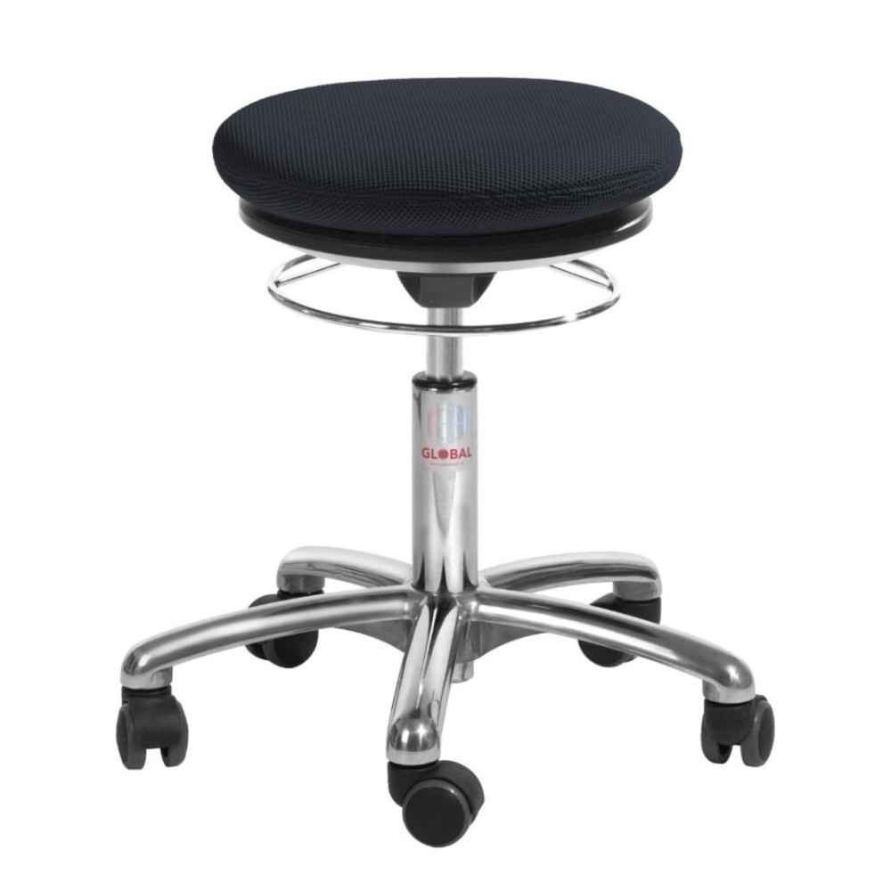 Číslo obrázku produktu 1: Stolička Global Stole A/S Pilates, látka 3D, výška sedáku 450-580 mm, černá