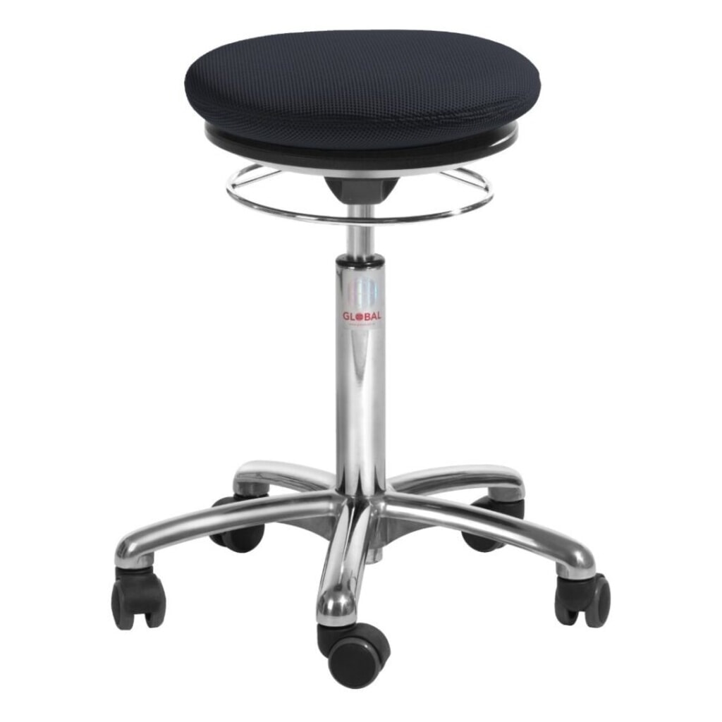 Obrázek produktu: Stolička Global Stole A/S Pilates, látka 3D, výška sedáku 540-730 mm, černá
