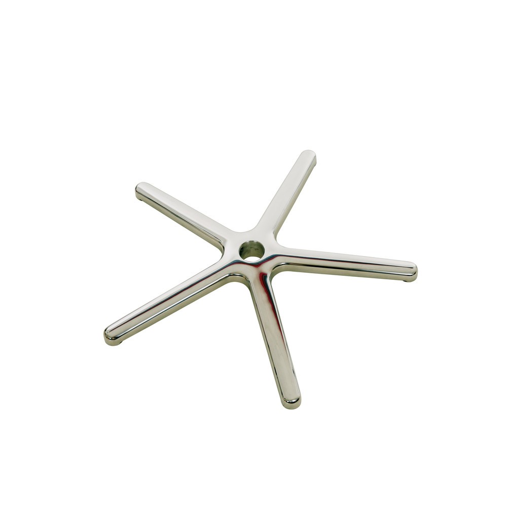 Číslo obrázku produktu 2: HEMMDAL Stolička Komfort, sedák PU, výška sedáku 410-540 mm, hliníková základna, podlahové kluzáky