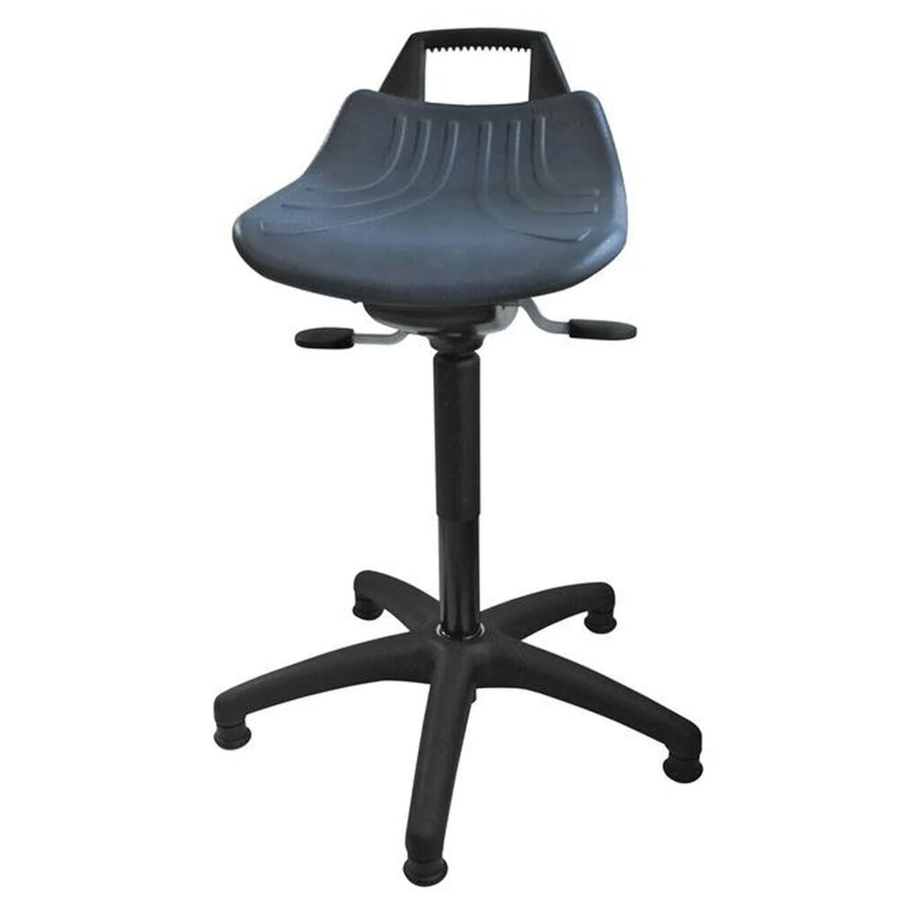 HEMMDAL Stolička Premium, sedák PU, výška sedáku 500-700 mm, podlahové kluzáky Obrázek produktu: HEMMDAL Stolička Premium, sedák PU, výška sedáku 500-700 mm, podlahové kluzáky