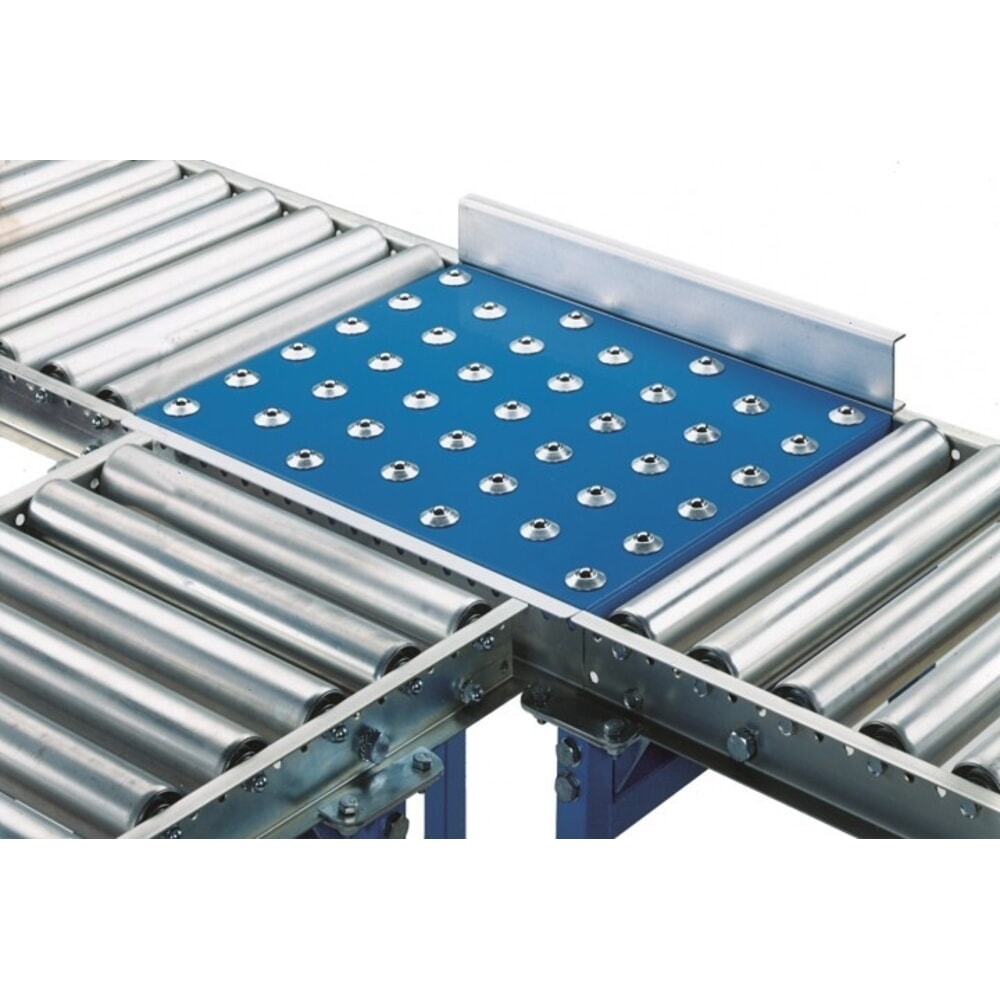 Číslo obrázku produktu 2: Stůl s kulovými kladkami, profil U, Ø 15 mm, DxŠ 1000 x 600 mm, rozteč 50 mm