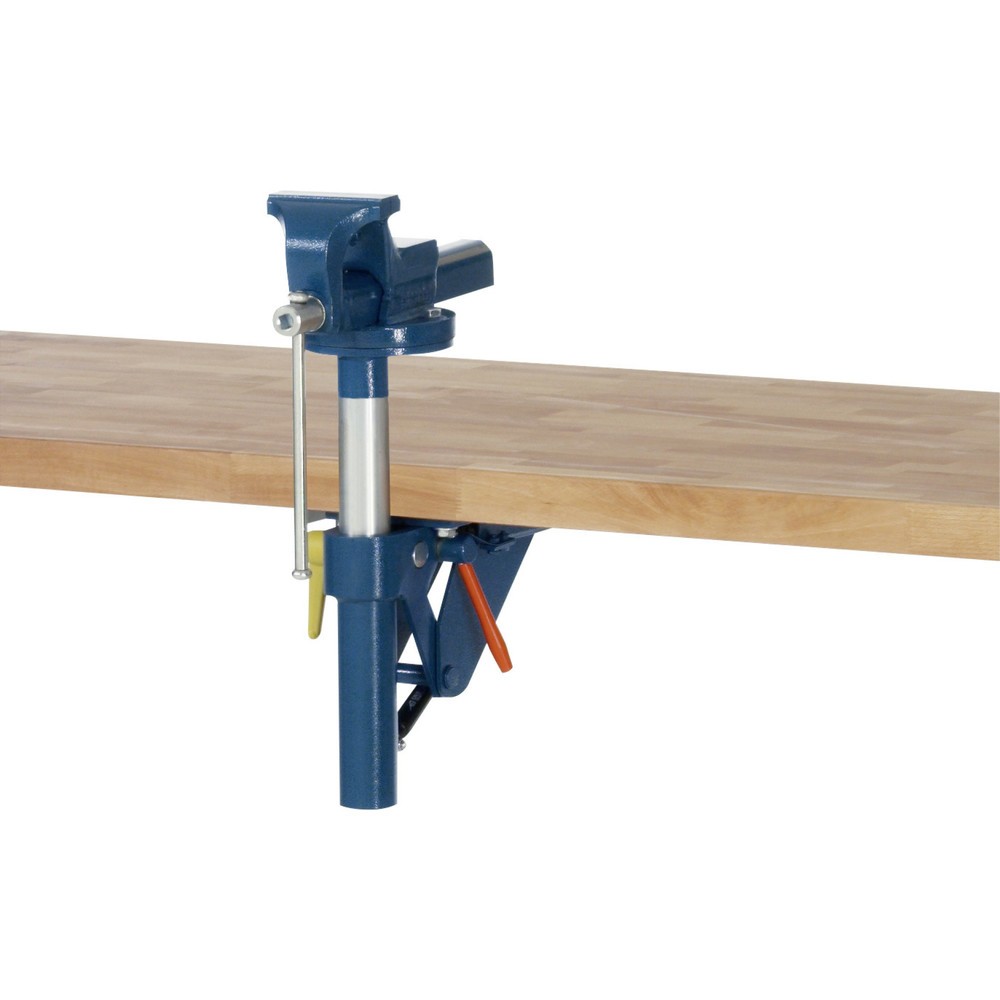 Číslo obrázku produktu 2: Svěrák RAU se sklápěcím mechanismem, šířka čelistí 120 mm