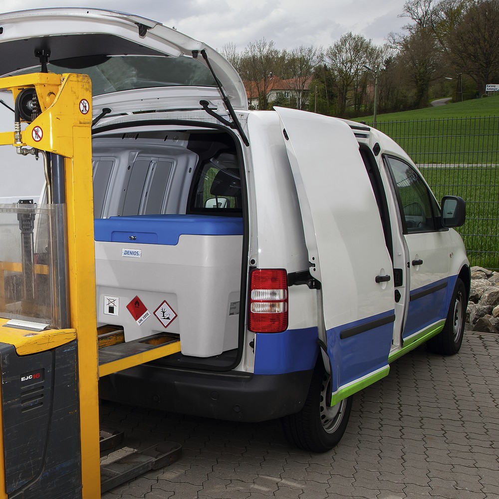 Číslo obrázku produktu 3: Systém nádrží z PE, s čerpadlem, stáčecím ventilem + hadicí, objem 250 l, V 230, 56 l/min