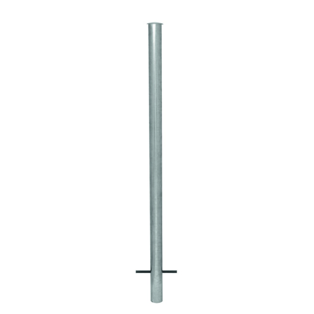 Systémové zábradlí URBAN, svislá trubka, Ø 60 mm, výška nad podlahou 1000 mm, k zabetonování, žárově pozinkováno Obrázek produktu: Systémové zábradlí URBAN, svislá trubka, Ø 60 mm, výška nad podlahou 1000 mm, k zabetonování, žárově pozinkováno