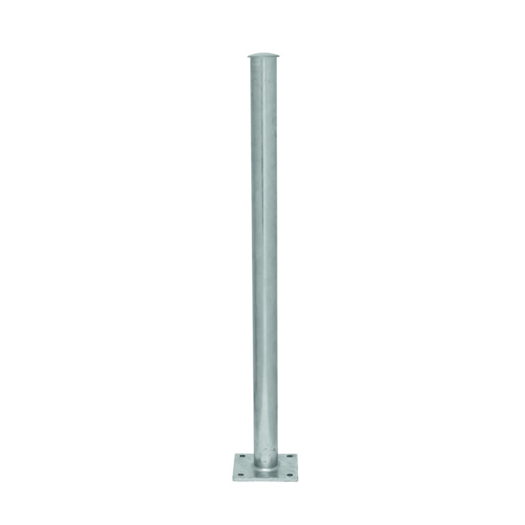 Systémové zábradlí URBAN, svislá trubka, Ø 60 mm, výška nad podlahou 1000 mm, k uložení do kotev, žárově pozinkováno Obrázek produktu: Systémové zábradlí URBAN, svislá trubka, Ø 60 mm, výška nad podlahou 1000 mm, k uložení do kotev, žárově pozinkováno