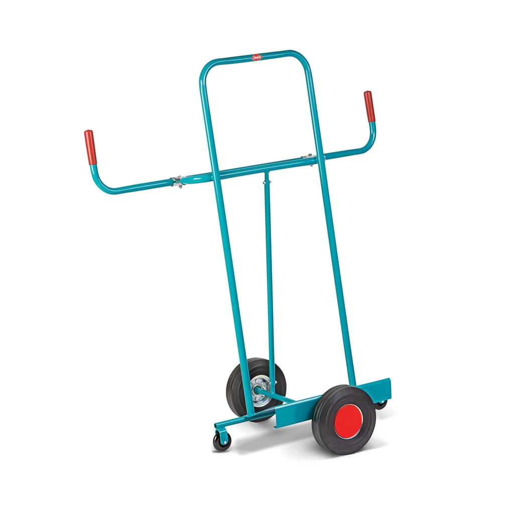 Obrázek produktu: Plate truck Ameise®, s posuvné madlo, nosnost 250 kg, kolečka z plné gumy
