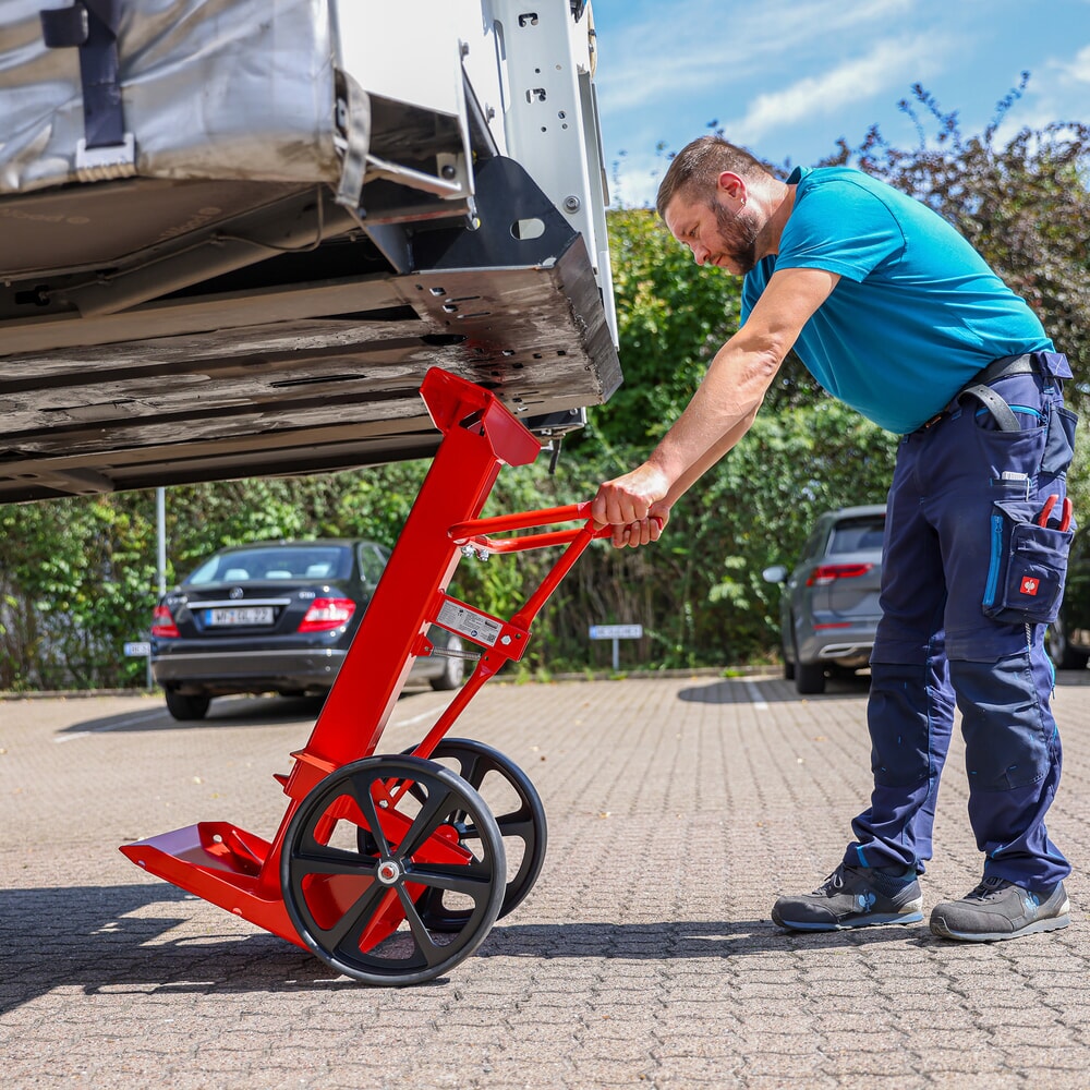 Číslo obrázku produktu 3: Teleskopická nakládací opěra, výška 1,025 - 1.344 mm