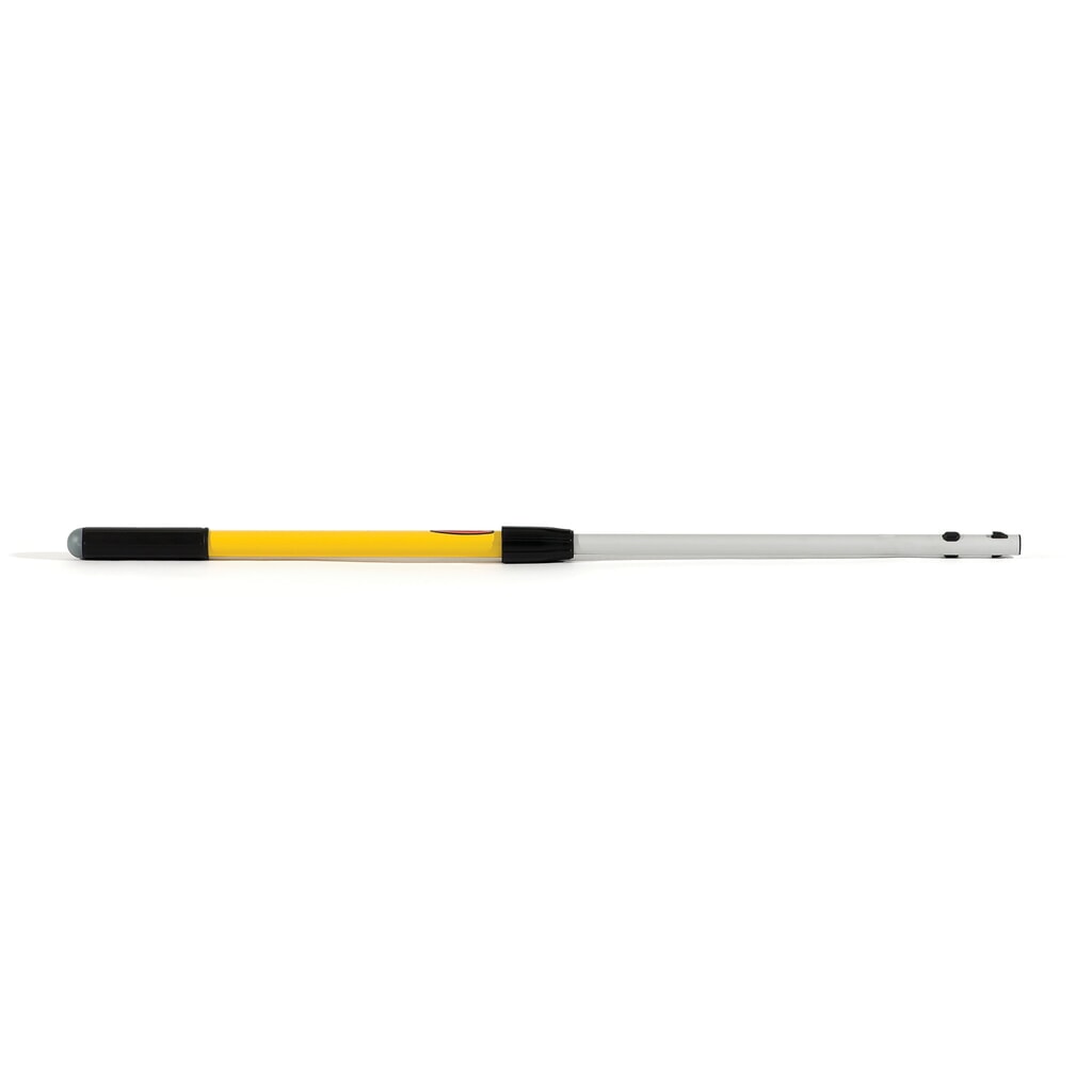 Teleskopická rukojeť Rubbermaid HYGEN™, 508-1.010 mm, žlutá Obrázek produktu: Teleskopická rukojeť Rubbermaid HYGEN™, 508-1.010 mm, žlutá