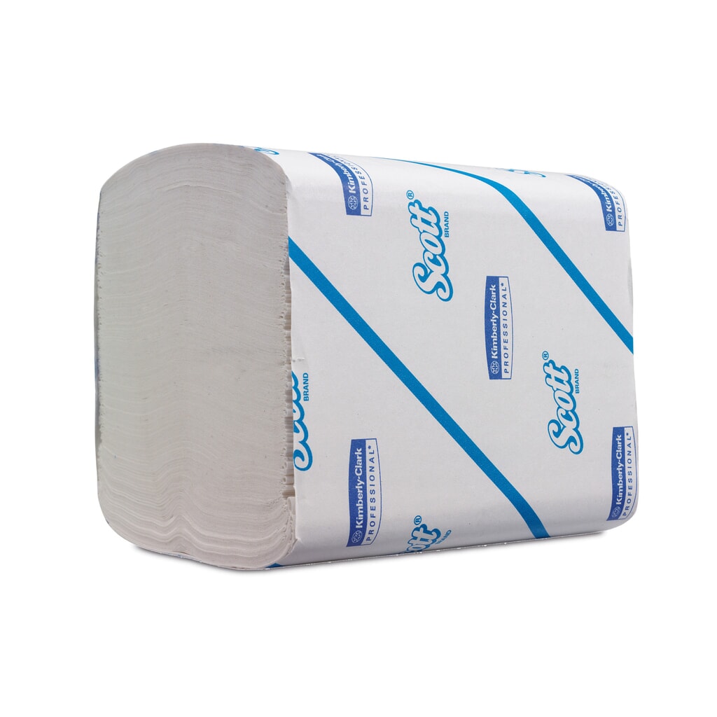 Toaletní papír SCOTT® pro dávkovač toaletního papíru TORK®, jednotlivé listy Obrázek produktu: Toaletní papír SCOTT® pro dávkovač toaletního papíru TORK®, jednotlivé listy