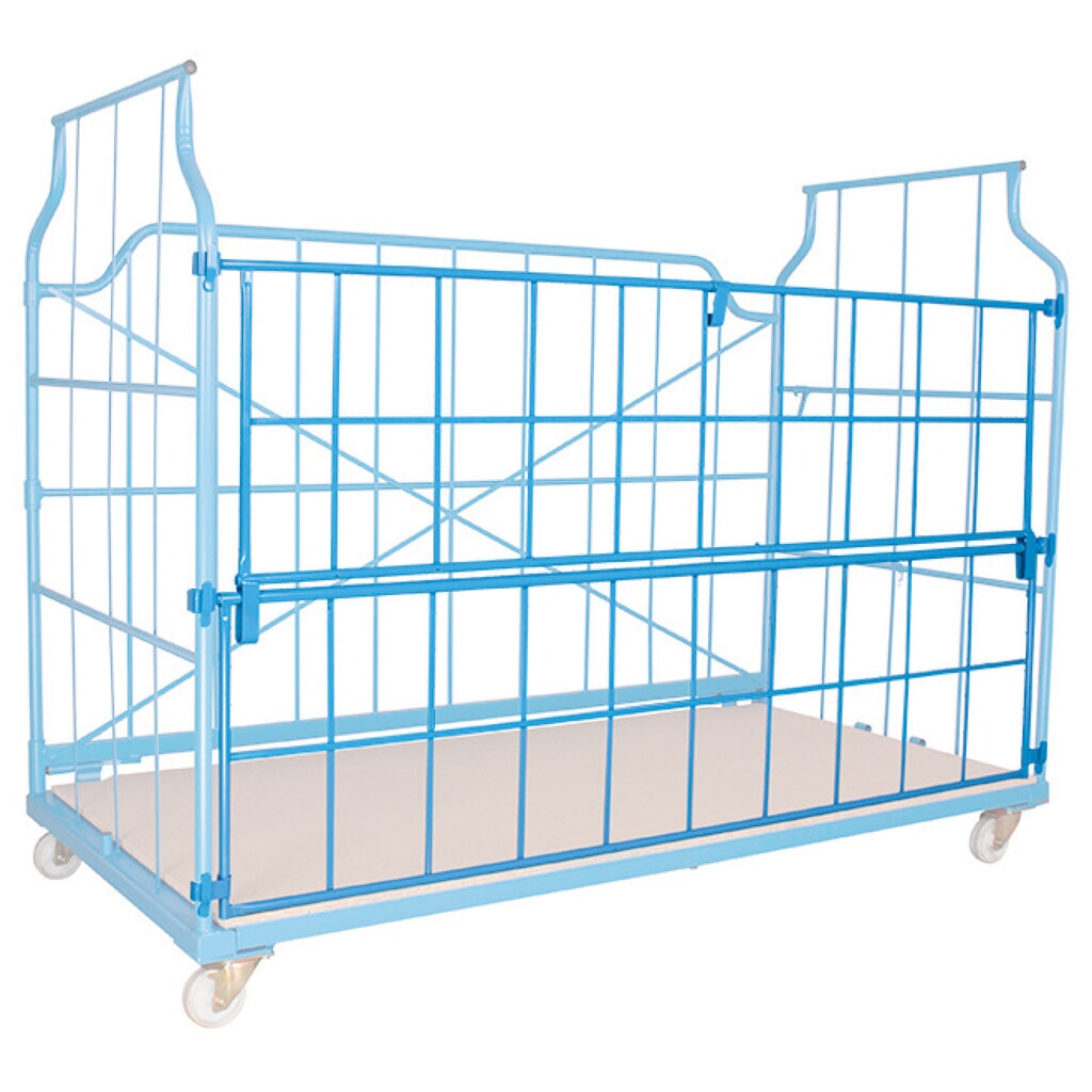 Universal Corlette® s dělenou přední stěna, VxŠxH 1 850 x 1 200 x 1 150 mm Obrázek produktu: Universal Corlette® s dělenou přední stěna, VxŠxH 1 850 x 1 200 x 1 150 mm