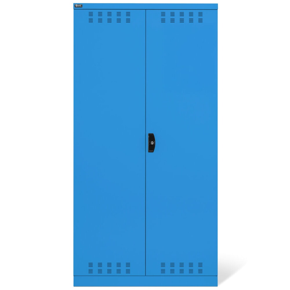 Číslo obrázku produktu 2: Univerzální skříň Fami PERFOM, šatní tyč, 3 police, VxŠxH 2000 x 1023 x 726 mm, světle modrá