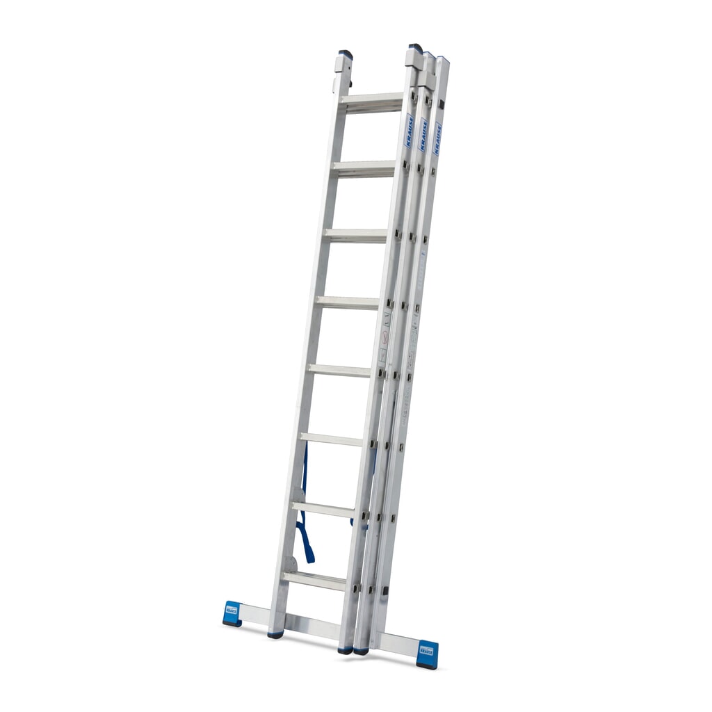 Univerzální žebřík KRAUSE®, 3dílný, celková délka 5,25 m Obrázek produktu: Univerzální žebřík KRAUSE®, 3dílný, celková délka 5,25 m