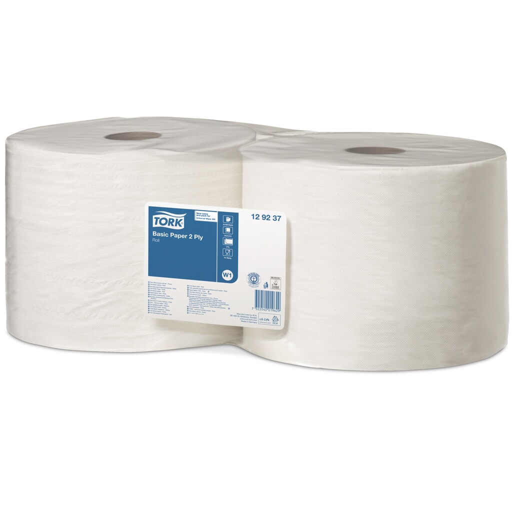 Obrázek produktu: TORK® standardní ubrousky, VxŠ 340 x 235 mm, 2 role, bílá