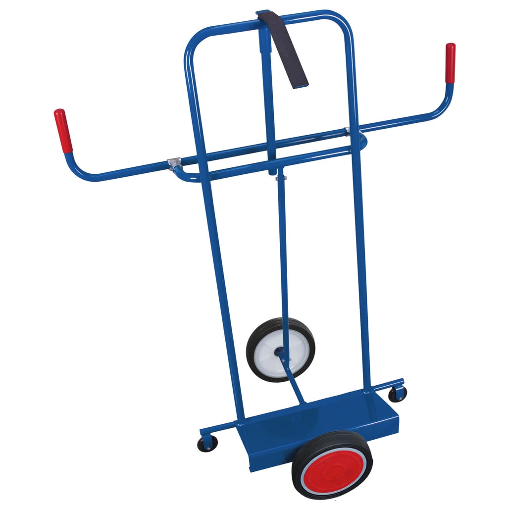 Ocelový rudl VARIOfit® na desky, nosnost 250 kg, s opěrnými koly, s variabilním zajištěním desek, lopata Š x H 500 x 200 mm, kolečka z plné gumy, hořcová modř Číslo obrázku produktu 1: Ocelový rudl VARIOfit® na desky, nosnost 250 kg, s opěrnými koly, s variabilním zajištěním desek, lopata Š x H 500 x 200 mm, kolečka z plné gumy, hořcová modř