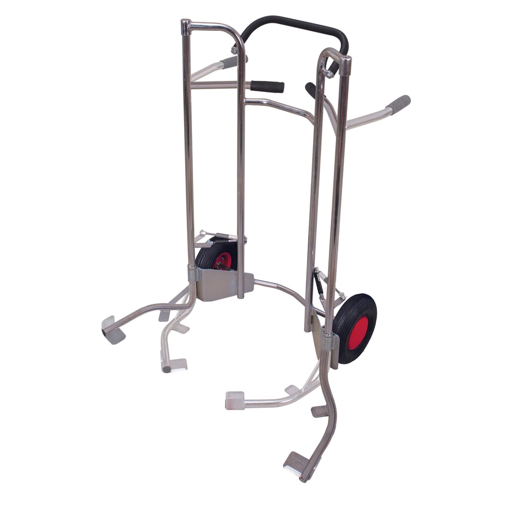 Rudl na pneumatiky VARIOfit® z oceli, nosnost 200 kg, pozinkovaný, pro 5 pneumatik, vzduchové pneumatiky Obrázek produktu: Rudl na pneumatiky VARIOfit® z oceli, nosnost 200 kg, pozinkovaný, pro 5 pneumatik, vzduchové pneumatiky