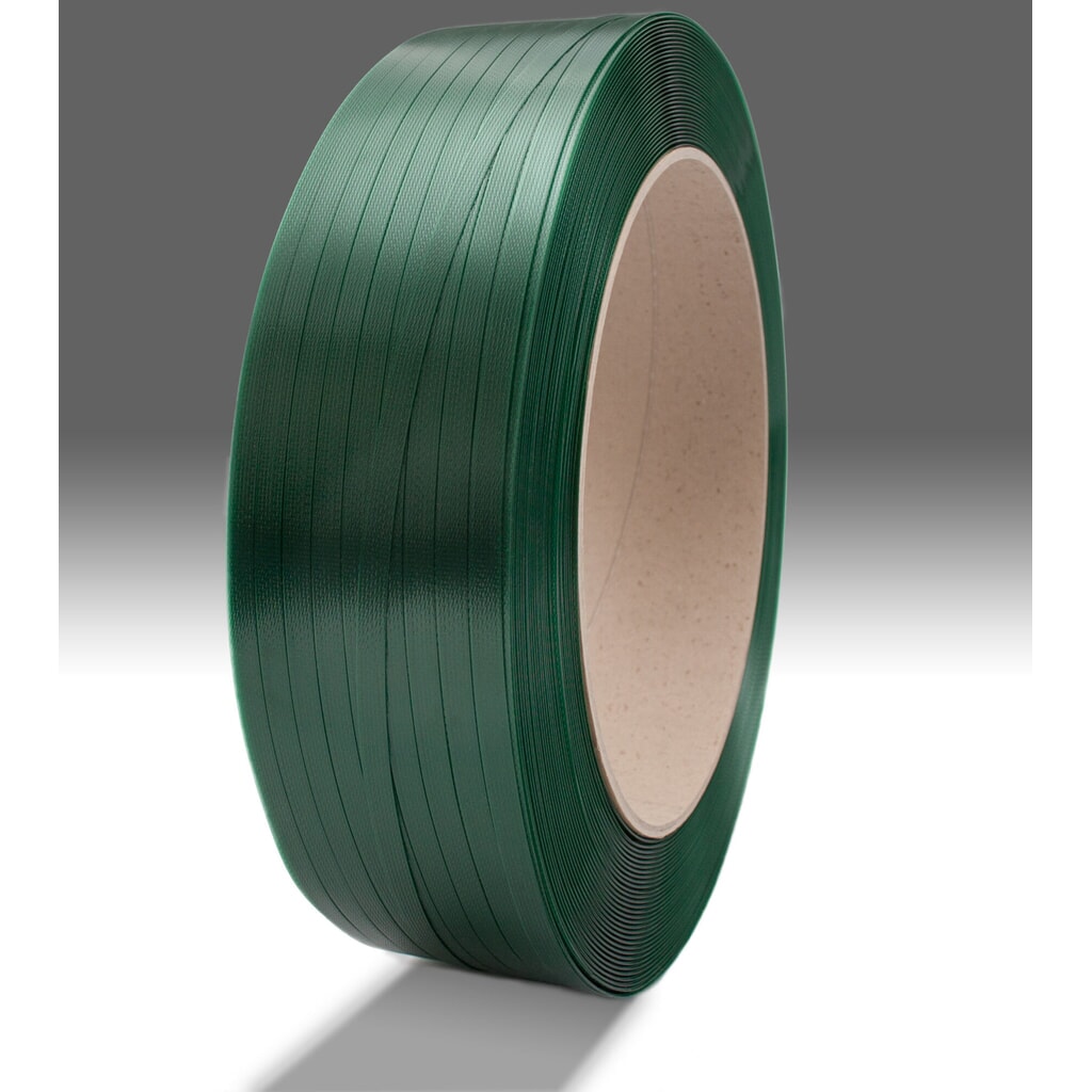 Vázací páska GreenWave PET, vaflový povrch 15,5 × 0,9 mm Obrázek produktu: Vázací páska GreenWave PET, vaflový povrch 15,5 × 0,9 mm