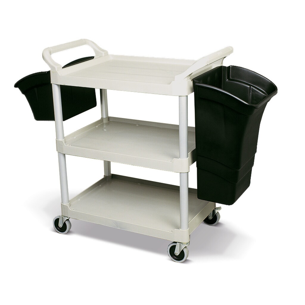 Obrázek produktu: Víceúčelový stůl a podlakontejner vozík, VxŠxH 267 x 432 x 308 mm