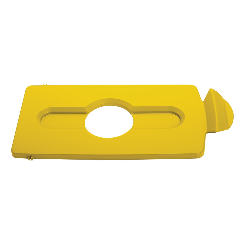 Víko pro recyklační stanici Rubbermaid® Slim Jim, otvor pro vhazování lahví