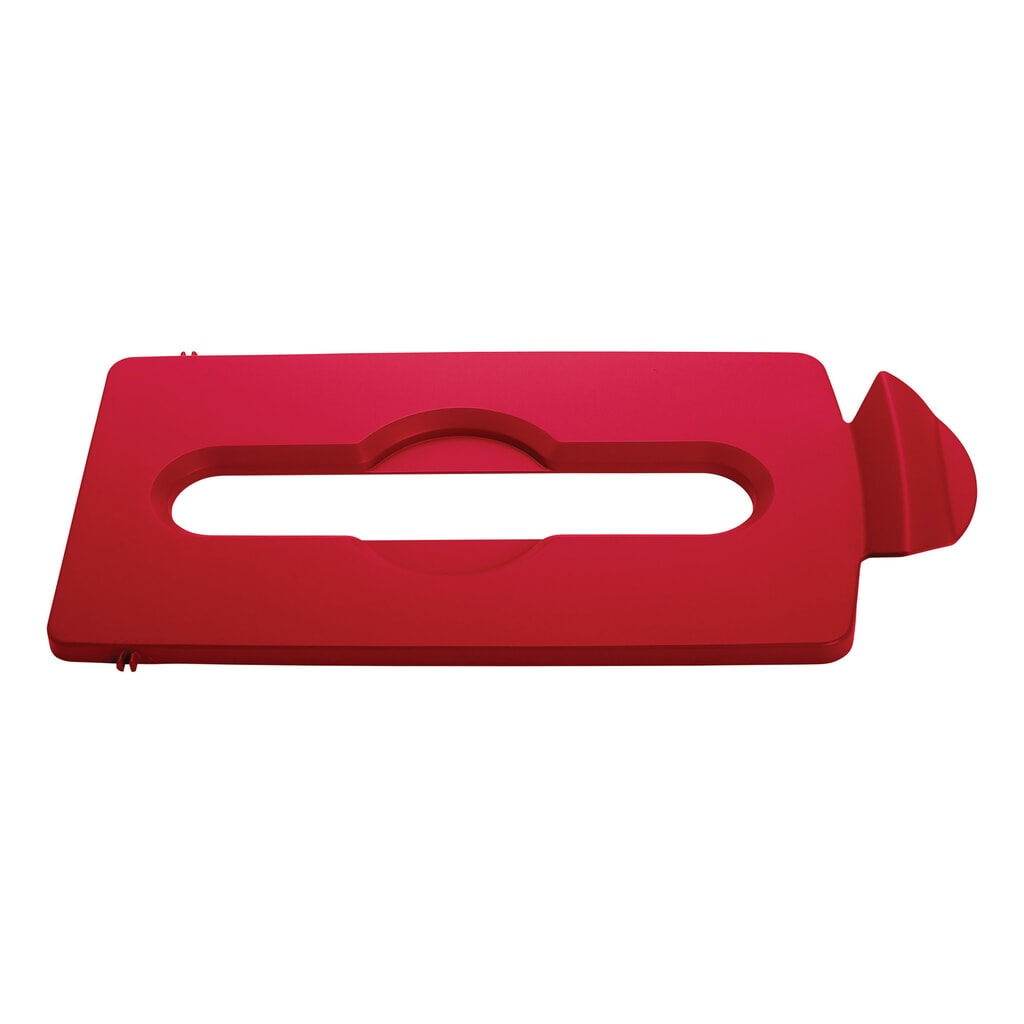 Víko pro recyklační stanici Rubbermaid® Slim Jim, otvor pro vhazování papíru