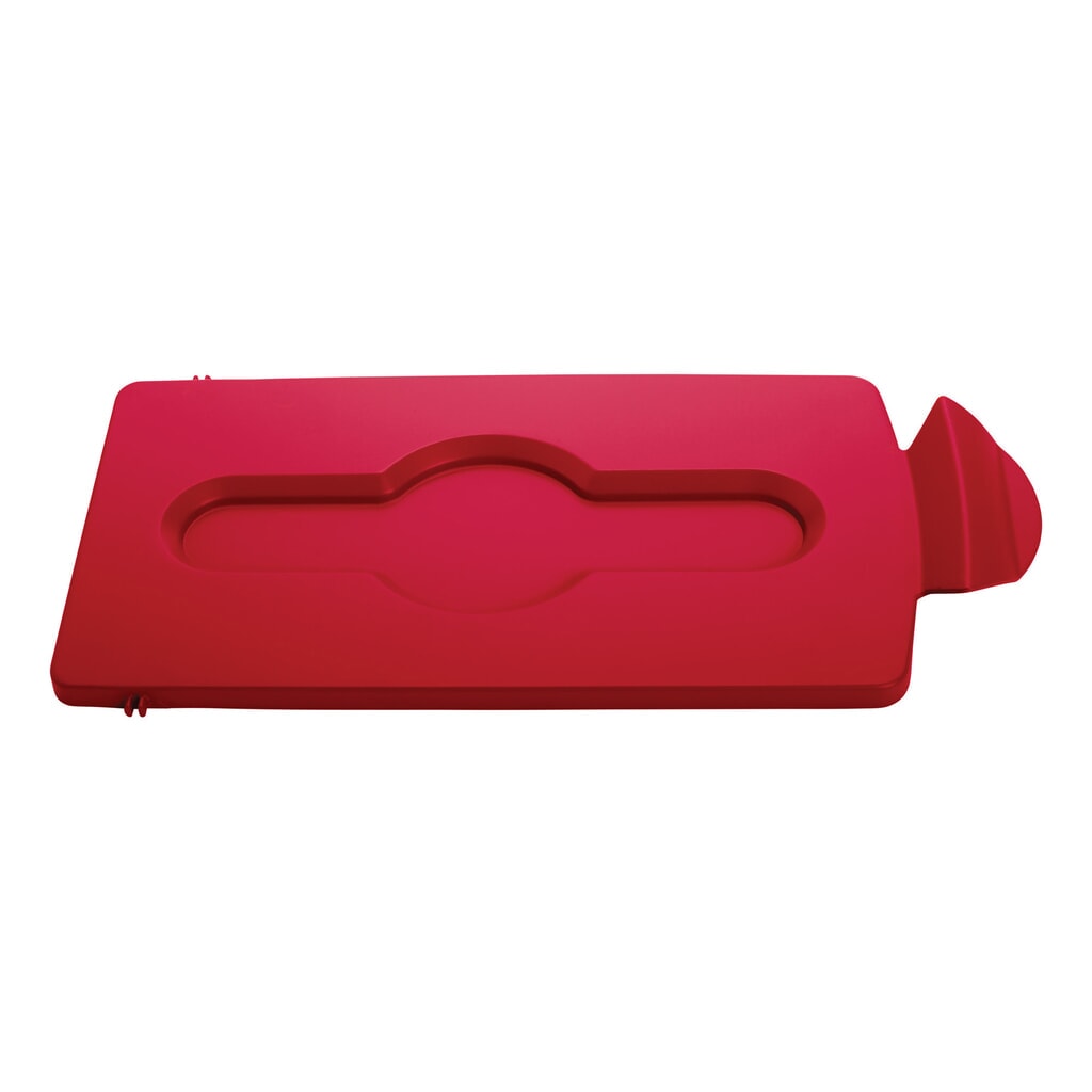 Víko pro recyklační stanici Rubbermaid® Slim Jim Recycling-Station, uzavřené, červená Obrázek produktu: Víko pro recyklační stanici Rubbermaid® Slim Jim Recycling-Station, uzavřené, červená
