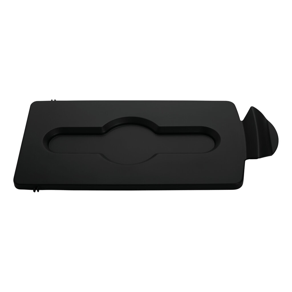 Obrázek produktu: Víko pro recyklační stanici Rubbermaid® Slim Jim Recycling-Station, uzavřené, černá