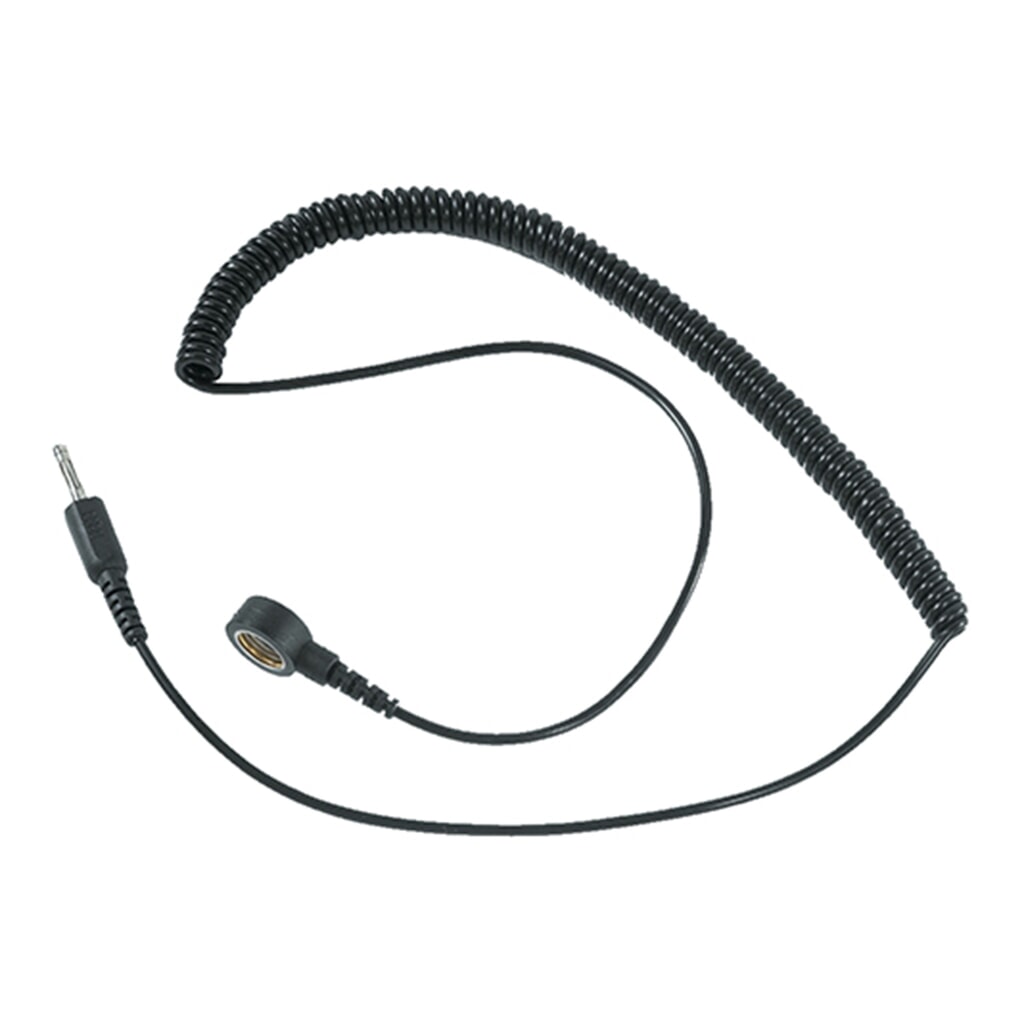 Vinutý kabel ESD pro pracovní rohože NoTrax Anti-Stat POP™/High Tech POP™ Obrázek produktu: Vinutý kabel ESD pro pracovní rohože NoTrax Anti-Stat POP™/High Tech POP™